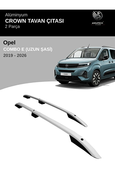 1_org_zoom-24896.jpg OPEL COMBO E 2019-2026 UZUN ŞASİ CROWN TAVAN ÇITASI -GRİ (UZUN ŞASİ) - Görsel 1
