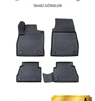 VOLKSWAGEN TRANSPORTER T7 PANEL 2024-.. Model Araca Özel 4D Havuzlu Paspas Takımı
