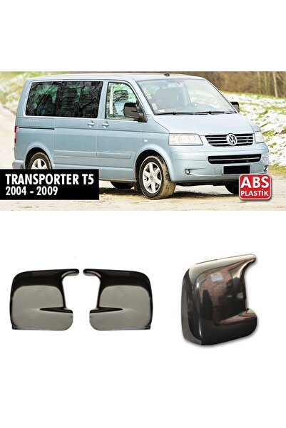 1_org_zoom-2528.jpg Wv T5 Transporter Batman Yarasa Ayna Kapağı Piona Black 2004 - 2009 Arası Kasalara Uyumlu 2 Adet - Görsel 1