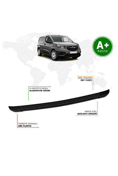 1_org_zoom-25329.jpg Opel Combo Panelvan Arka Basamak Uzun Şasi 2019 Model ve Sonrası TrimLine Siyah - Görsel 1