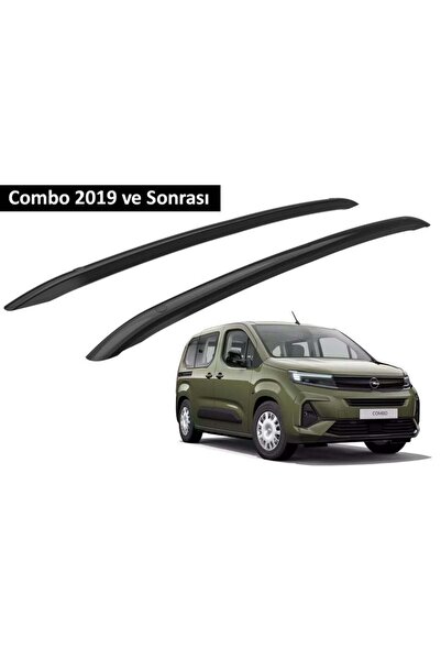 1_org_zoom-25361.jpg Opel Combo 2019 ve Sonrası Orjinal Tip OEM Tavan Çıtası (Siyah Renk) - Görsel 1