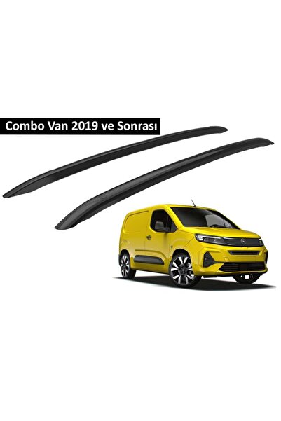 1_org_zoom-25362.jpg Opel Combo Van 2019 ve Sonrası Orjinal Tip OEM Tavan Çıtası (Siyah Renk) - Görsel 1