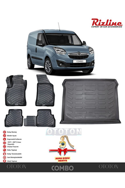 1_org_zoom-25720.jpg Opel Combo 2011-2018 Bagaj Havuzu ve 3D Havuzlu Paspas -HEDİYELİ - Görsel 1