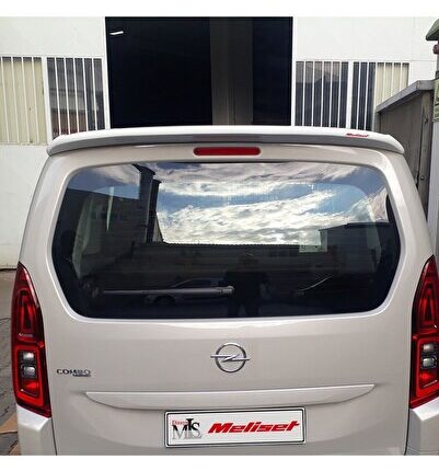 (BOYASIZ) Opel Combo Anatomik Spoiler 2018 Ve Sonrası Uyumlu