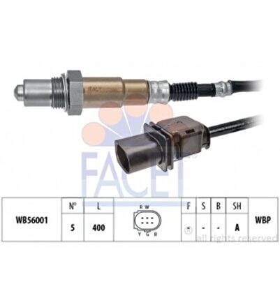 İveco Ticarı Oksıjen Lamda Sensoru Daıly IV V 06> Fuso Canter 12> Euro5 / 6 - 10.8394