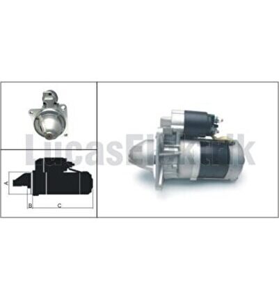 İveco Ticarı Mars Motoru 12v 9 Dis 2,2kw İveco Daıly 91> Fiat - Les0092