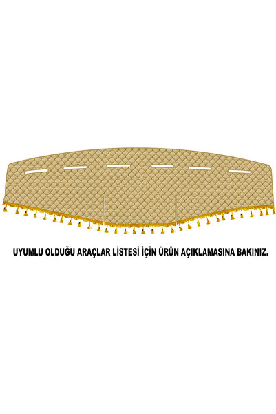 1_org_zoom-28117.jpg Iveco Daily Uyumlu Deri Kapitoneli Torpido Üstü Göğüs Bezi İveco Daily Aksesuar - Görsel 1