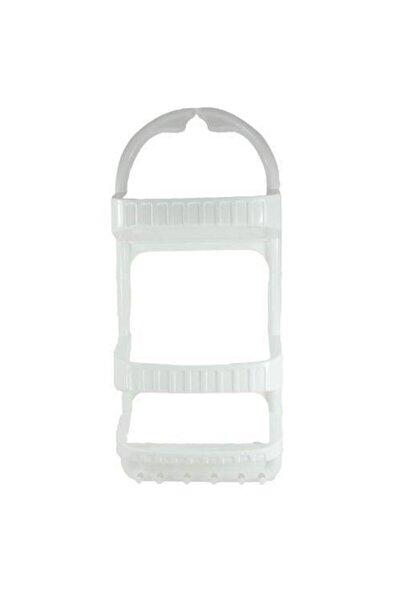 1_org_zoom-4784.jpg Duşa Asılabilir Çift Vantuzlu Şampuanlık Shower Caddy - Görsel 1
