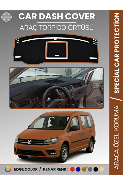 1_org_zoom-4867.jpg VOLKSWAGEN CADDY (2015-2021) Torpido Örtüsü Ön Göğüs Koruma Torpido Koruma Tam Uyum Çatlamayı Önler - Görsel 1