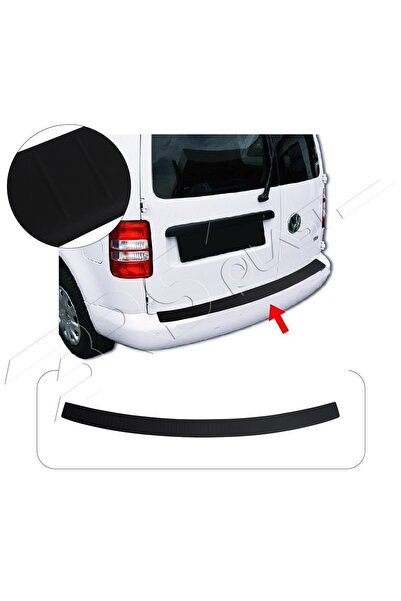 1_org_zoom-5229.jpg Volkswagen Caddy 2-3 Uyumlu 2010-2015 ABS Arka Tampon Üstü Koruma - Görsel 1