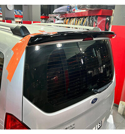 Ford Courier 2014-2023 Uyumlu Parlak Siyah Boyalı Plastik Spoiler
