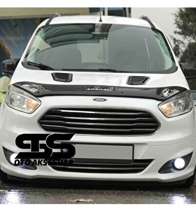 Ford Courier Uyumlu Piano Black Kaput Üstü Havalandırma Izgarası