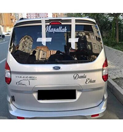 Courier Bagaj Üstü Spoiler Astarlı