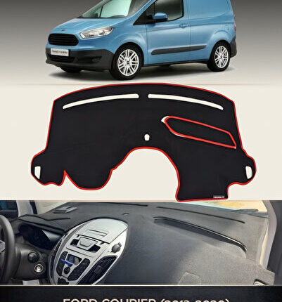 Ford COURİER (2013-2020) Ön Örtüsü Göğüs Panel Torpido Koruma Koruyucu Kılıfı Halısı Yedek Parça