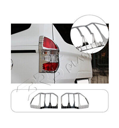 Ford Courier Uyumlu 2014-2023 Stop Çerçevesi 2 Parça Abs Krom Kaplama