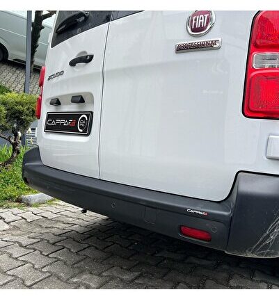 Fiat Scudo 2023- Yıl ve Sonrası Uyumlu Arka Tampon Eşiği Mat