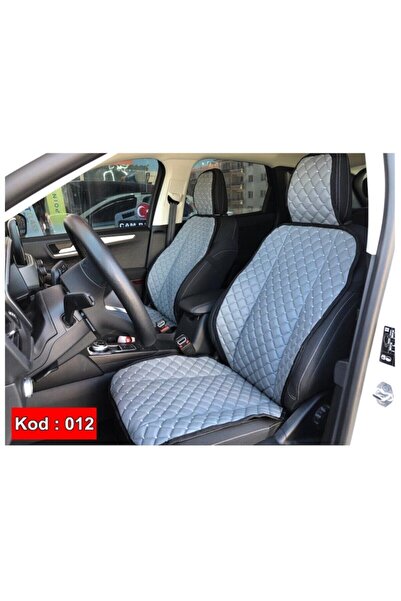 1_org_zoom-6332.jpg Ford Courier 2014-2021 Arası Ön Iki Lüks Koltuk Minderi Mnd012 - Görsel 1