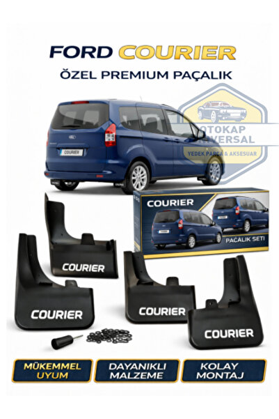 1_org_zoom-7091.jpg Ford Courier Uyumlu 4’lü Paçalık Takımı Ön Arka Çamurluk Tozluk Seti - Görsel 1