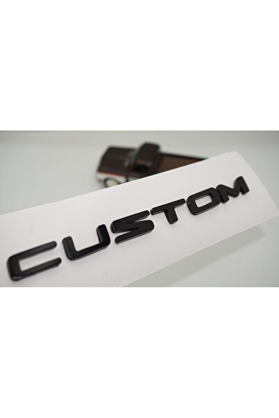 1_org_zoom-7656.jpg Custom 2014+ Bagaj Siyah Yazı Logo Ford Tourneo ile Uyumlu - Görsel 1
