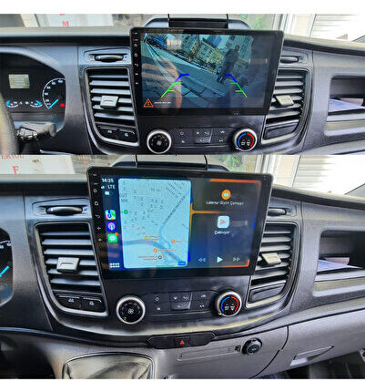 Ford Transit Custom 2020-2022 Ekransız Model Uyumlu 10 Inç 4-32 Gb Multimedya