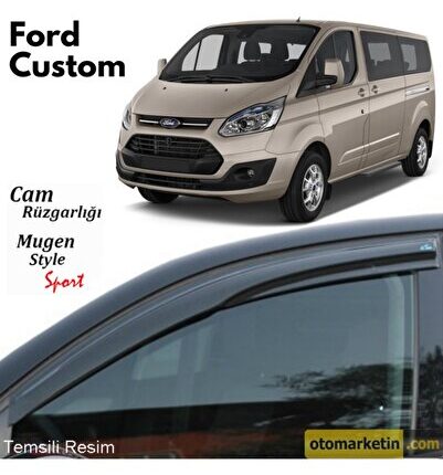 Ford Custom Uyumlu Mugen Cam Rüzgarlığı 2012-2023