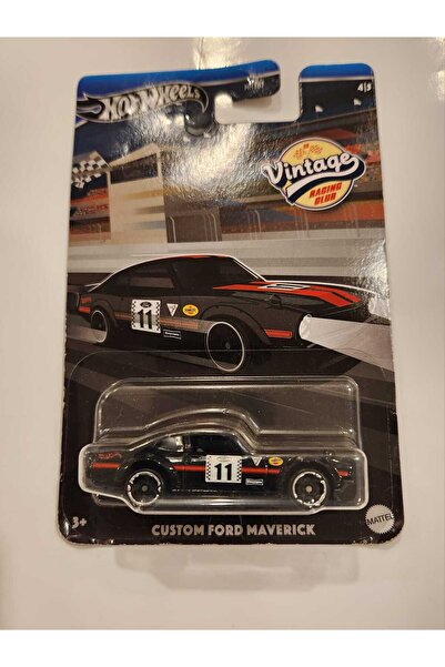 1_org_zoom-8032.jpg Hotwheels Vintage Racing Club Serisi, Custom Ford Maverick, Mattel, Tekli Arabalar - Görsel 1