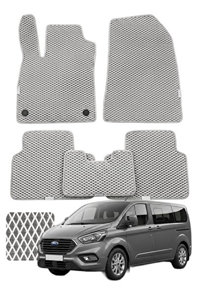 1_org_zoom-8153.jpg Ford Tourneo Custom 2023 ve sonrası Özelleştirilebilir Premium Eva Oto Paspas Seti - Gri - Görsel 1