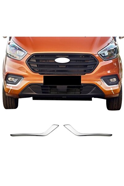 1_org_zoom-8179.jpg Ford Custom 2018 ve Üzeri Krom Sis Çerçeve 2 Prç. P.çelik - Görsel 1