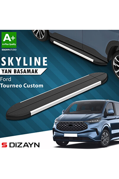 1_org_zoom-8637.jpg Ford Tourneo Custom 2 Skyline Aluminyum Yan Basamak 223 Cm 2023 Üzeri A+ Kalite FO-TC2-YBS-SKY-AL-22 - Görsel 1