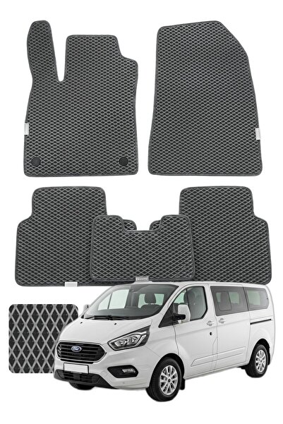 1_org_zoom-8676.jpg Ford Tourneo Custom 2012-2023 Özelleştirilebilir Premium Eva Oto Paspas Seti - Füme - Görsel 1