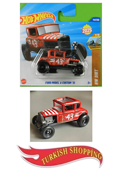 1_org_zoom-8708.jpg 1:64 Ölçek 2025 Case Ford Model A Custom 31 - Görsel 1