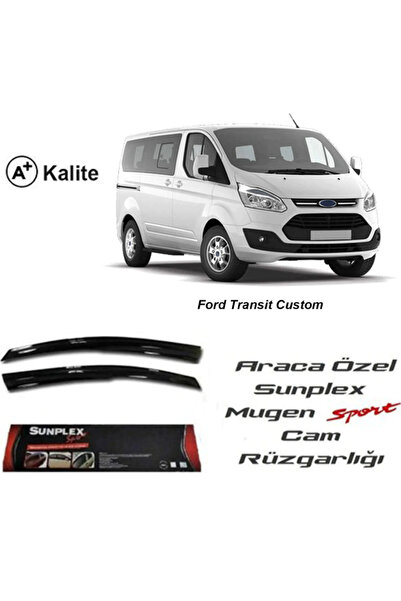 1_org_zoom-9366.jpg Ford Transit Custom Cam Rüzgarlığı Mugen Tip Sunplex 2li - Görsel 1