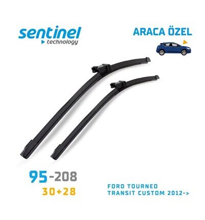 SİLECEK MUZ FORD TOURNEO-TRANSİT CUSTOM 2012-> 30"+28" 2ÖN uyumlu