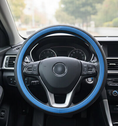 FORD CUSTOM 2012-2017Premium Plus Uyumlu Geçmeli Oto Direksiyon Kılıfı YENİ Ürün