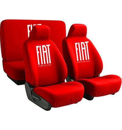 Nefes alabilen penye oto koltuk kılıfı Fiat Tofaş Uno ile uyumlu ve esnek yapılıdır Kırmızı