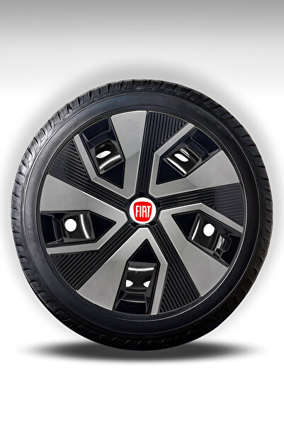 1_org_zoom-9800.jpg Fiat Araçlar İçin Universal 15" inç 4 Adet 1 Takım Jant Kapağı ( Egea Linea Punto Fiorino ... ) 100 - Görsel 1