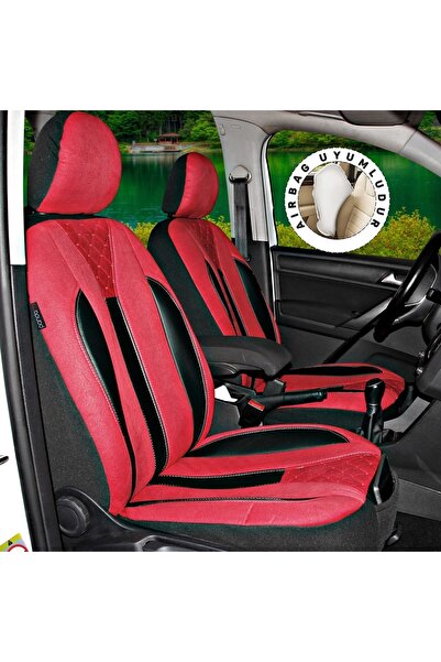 2_org_zoom-41.jpg Renault Kangoo 1998-2008 Uyumlu Kırmızı Ticari Tay Tüyü Koltuk Kılıfı - Görsel 1
